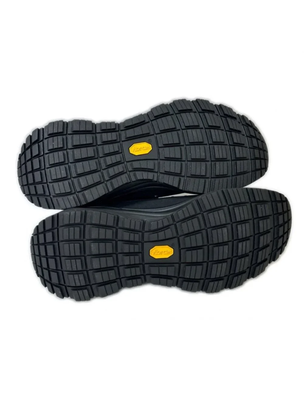 Moncler Monte Runner Nylon Knit Canvas Vibram Sole High Top Sneakers